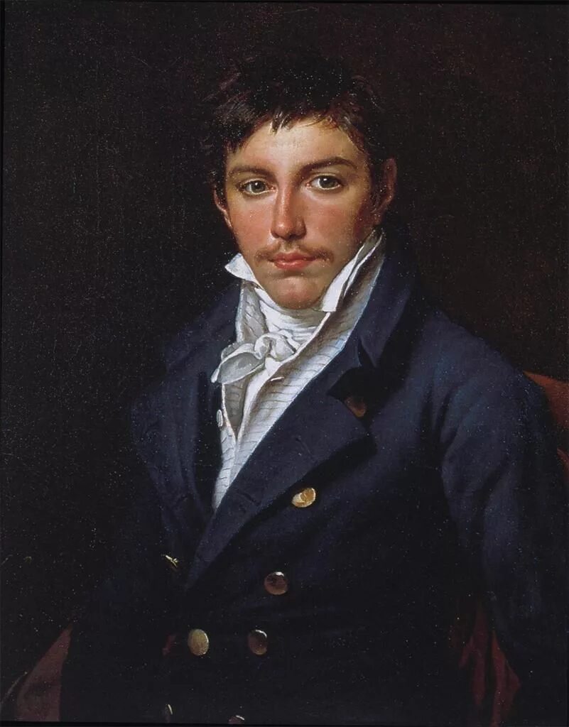 Люди классицизма. Жак Луи «портрет графа Потоцкого» (1781)..