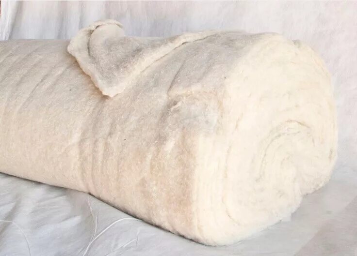 Шерсть пласт. Шерсть утеплитель. Камтекс шерсть для валяния полутонкая, белый 205. Одеяло файбер - комфорт. Шерсть с репеем.