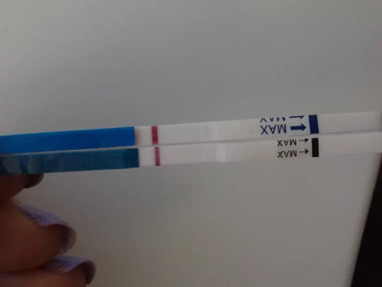 2 отрицательных теста на беременность