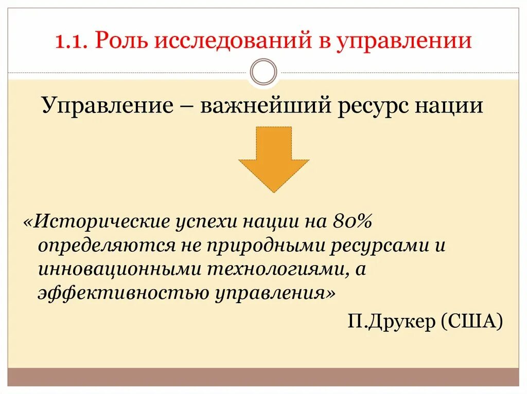 Роль исследований в жизни людей. Роль исследований.