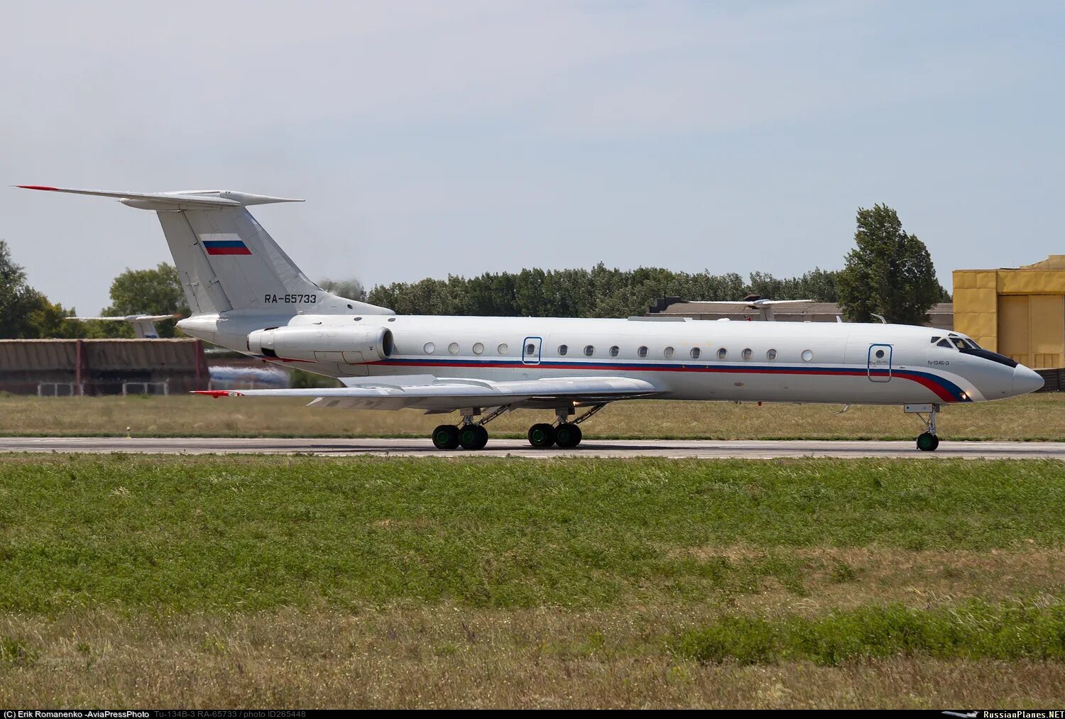 24 06 09 65733 от 15.07 2025. Ту-134б. ra-65733. ту-134б-3 urt. ту 134 ростов.