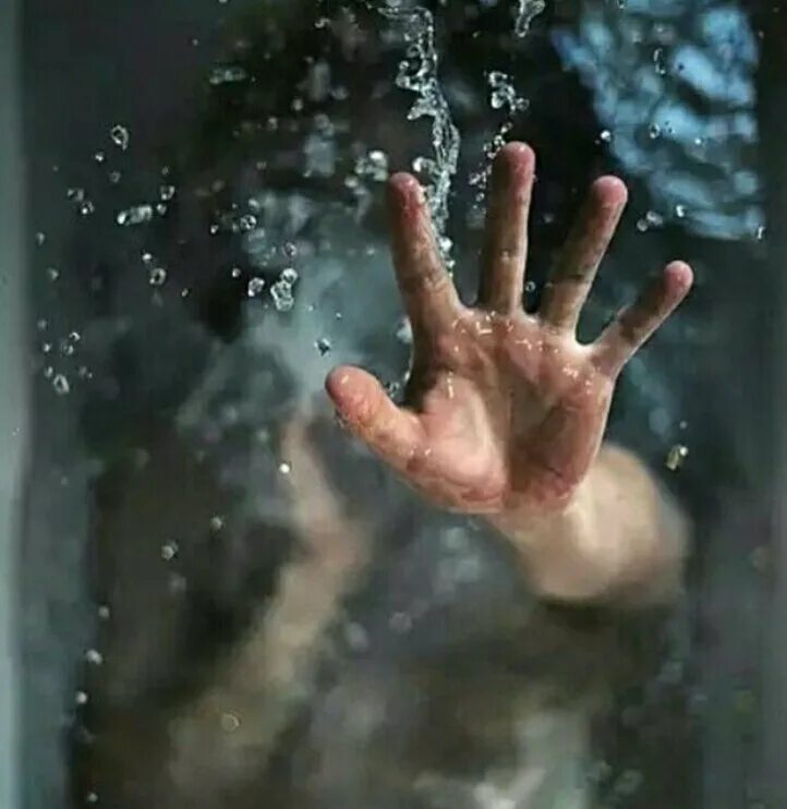 Krick drowning in the rain