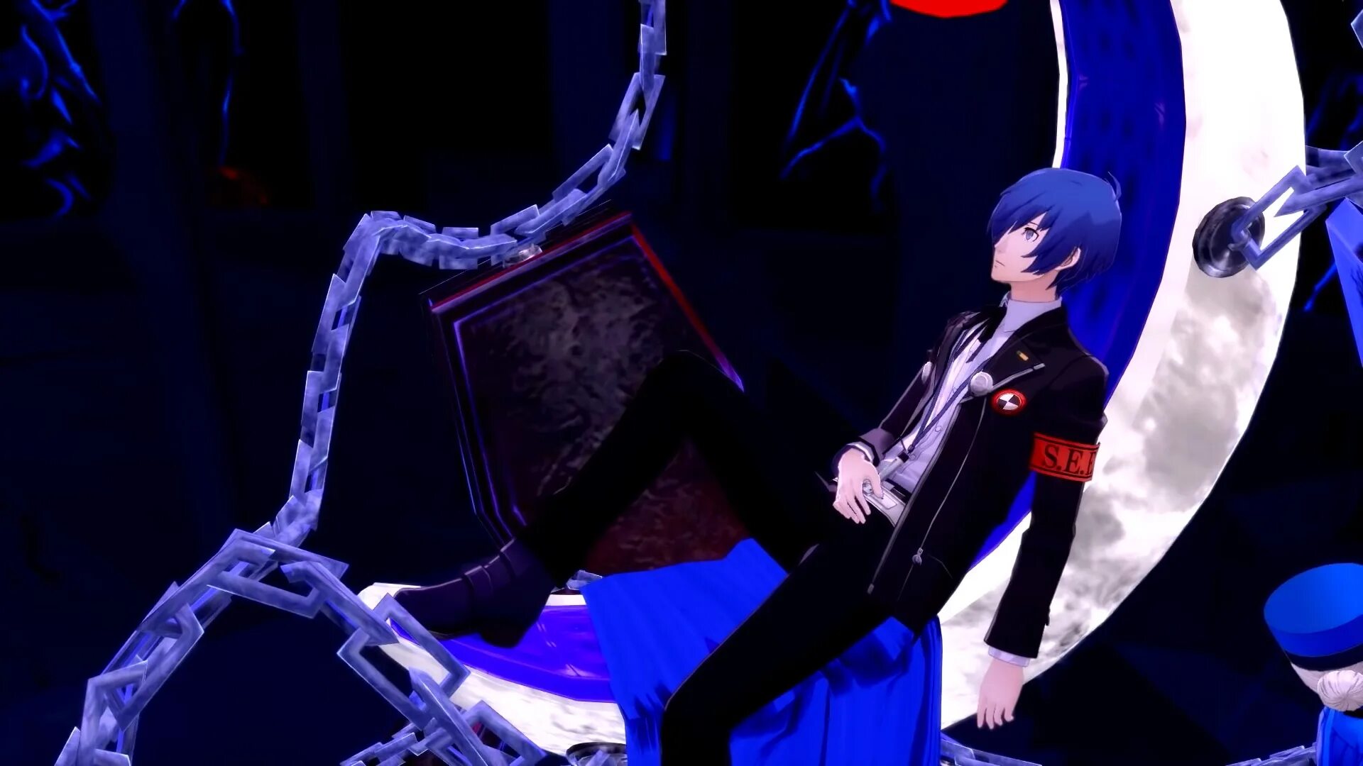 Persona 3 moon. Persona 3 Door-kun. Persona 5 Близнецы. Persona 5 игра.