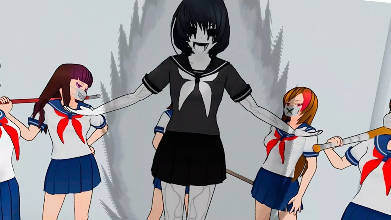 Включи yandere simulator