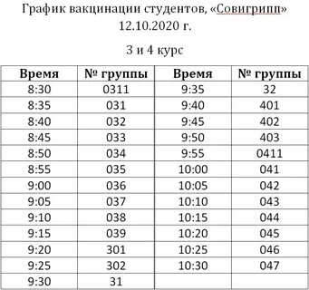 Расписание помк пенза