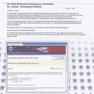 Diversity visa program check