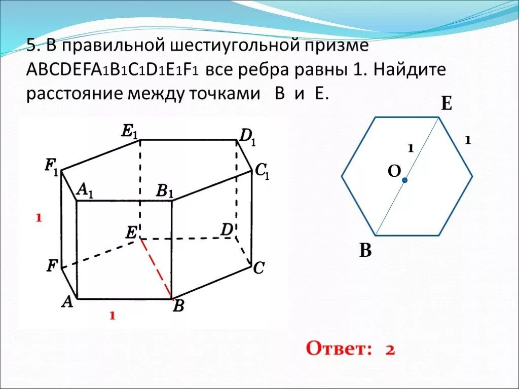 В правильной шестиугольной призме abcdefa1b1c1d1e1f1 все ребра. В правильной шестиугольной призме abcdefa1b1c1d1e1f1. в шестиугольной призме abcdefa1b1c1d1e1f1 все ребра равны 1. в правильной шестиугольной призме abcdefa1b1c1d1e1f1 все ребра равны 1 найдите. ребра правильной шестиугольной призмы.