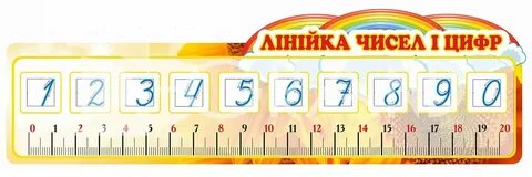 Числовой ряд 1 класс