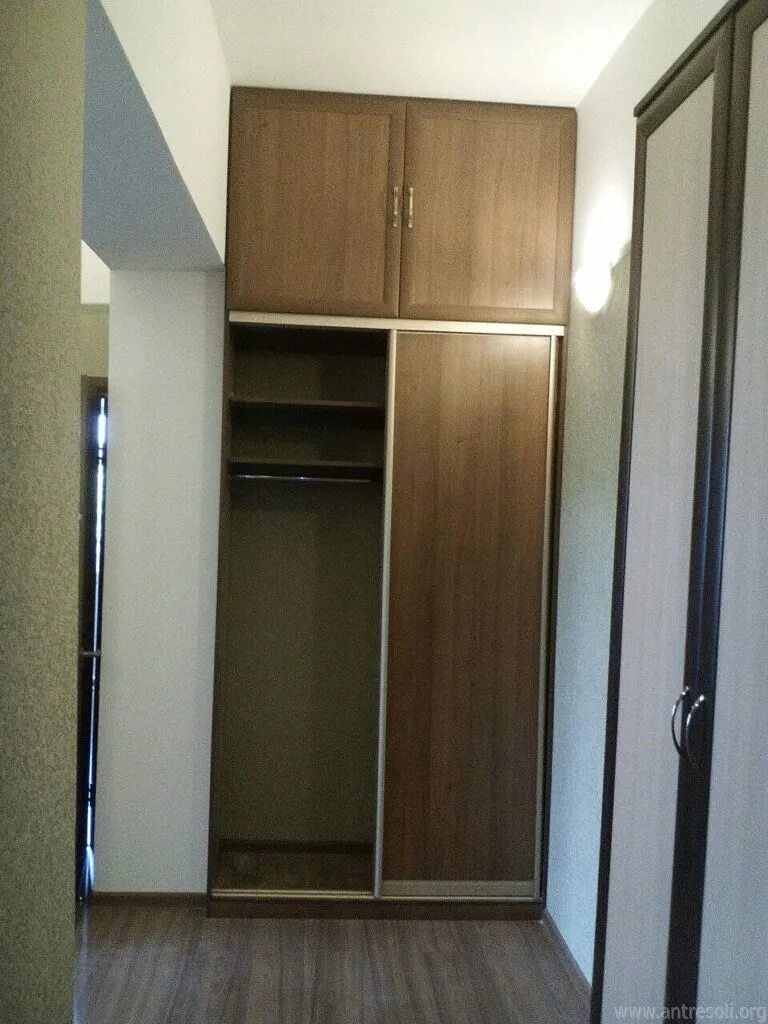 Шкафы антресоли фото