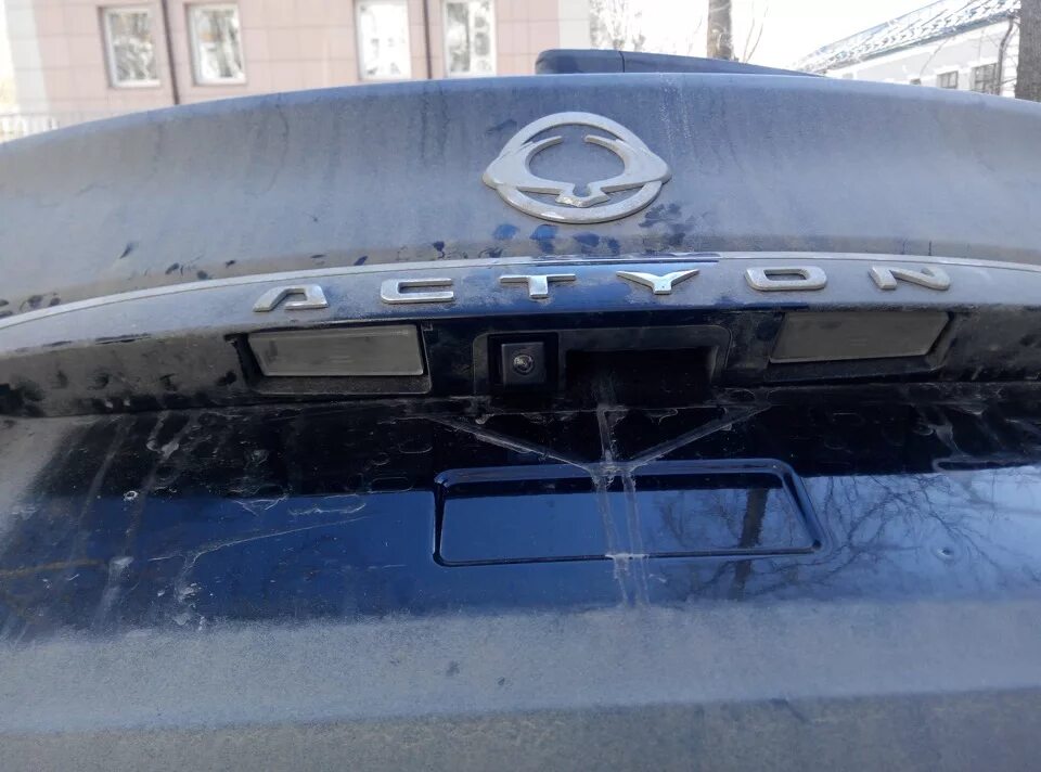 Ssangyong actyon камера заднего. Ssangyong actyon камера заднего