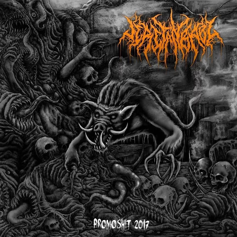 Обложки групп brutal Death Metal.