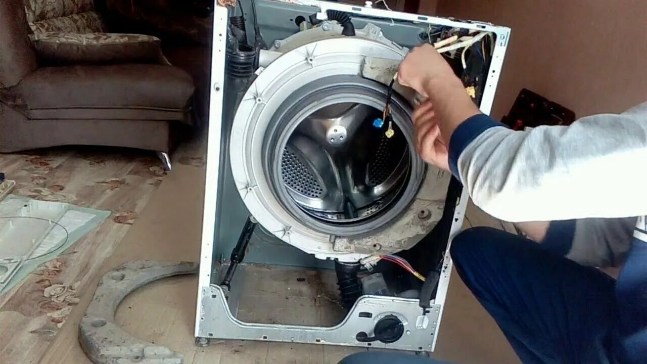 Сборка стиральной машины bosch
