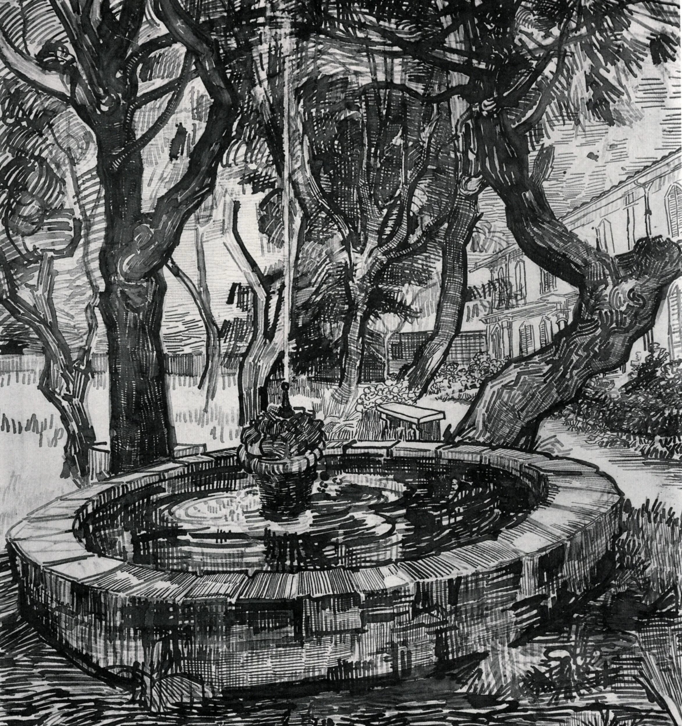 ландшафтный дизайн рисунок. зарисовка сада. ландшафт рисунок. эскиз ландшафта. наброски ландшафта.