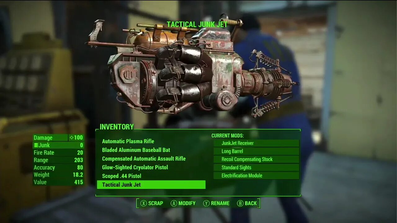 Fallout 4 максимальный уровень. Джанк джет fallout. fallout 4 junk jet. junk jet фоллаут 4. джанк джет fallout 4 оружие.