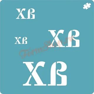 Буквы хв шаблон