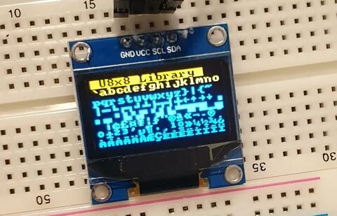 Oled ардуино