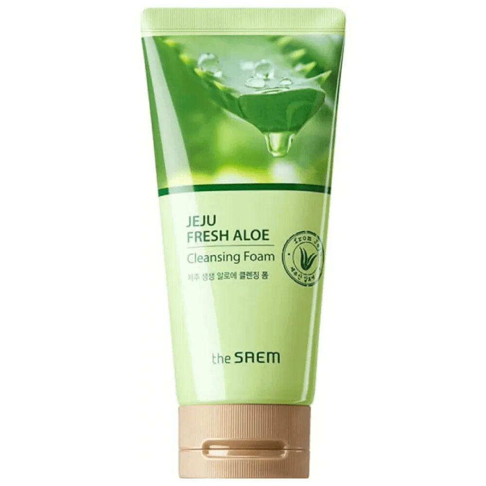 Пенка Jeju Fresh Aloe Soothing Foam. The Saem пенка для умывания увлажняющая с алоэ Jeju Fresh Aloe Cleansing Foam 150 мл. Пенка очищающая natural Therapy Lynn Aloe Deep Cleansing Foam, 120. См Aloe пенка для умывания Jeju Fresh Aloe Cleansing Foam 150гр. Увлажняющие пенки для умывания лица