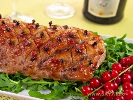 Мясо горячее на праздничный