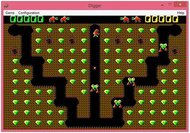 Старые игры из одноклассников. Digger игра 1983. Дос игра диггер. Digger игра 2000. Digger игра 1993.