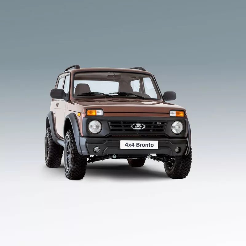 LADA Niva Bronto 2025 - фото в новом кузове: салон, вид снаружи, багажник