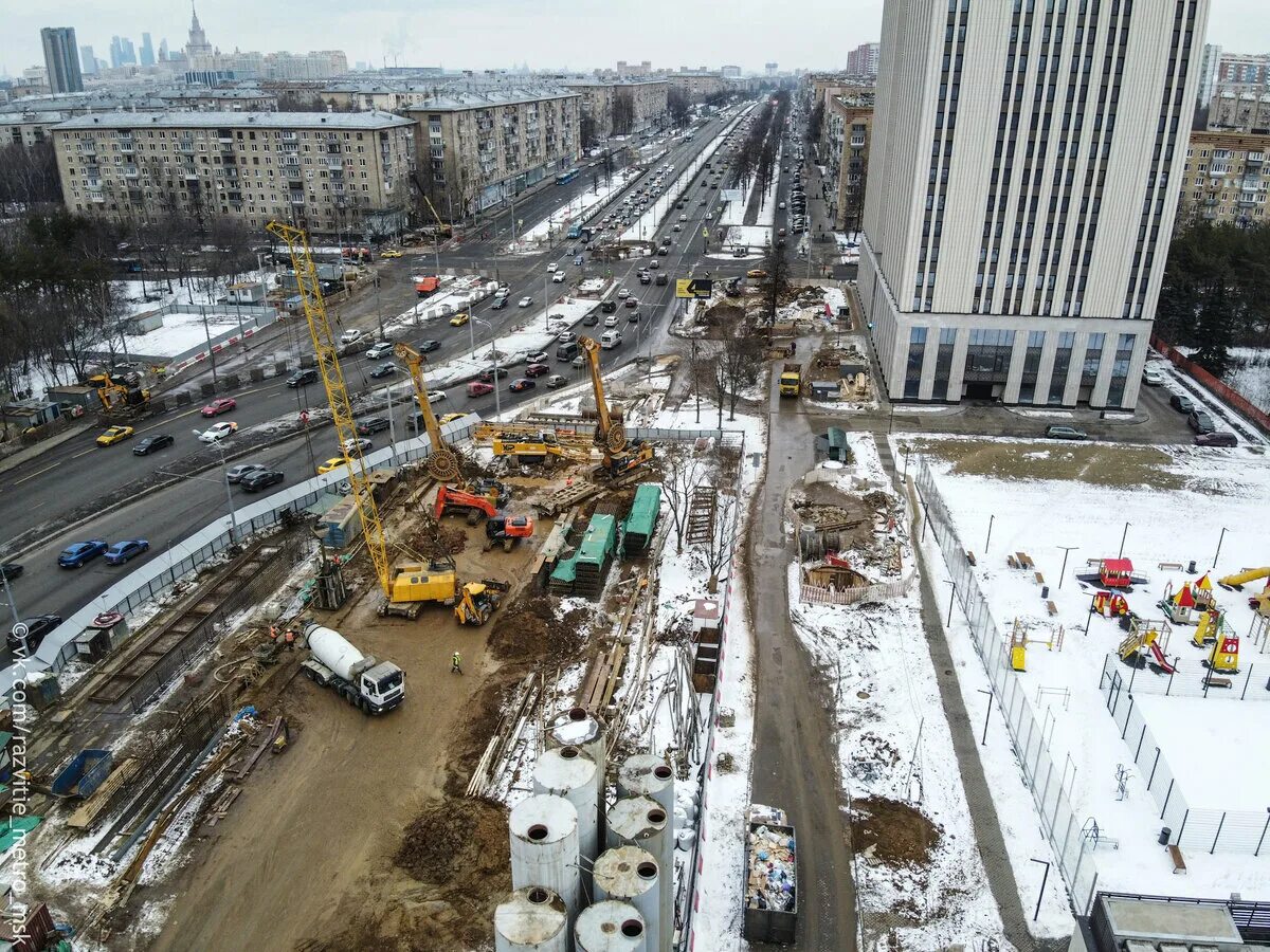Метро улица строителей. Станция метро улица новаторов. стройка метро на новаторов. на ленинский проспект и улицу новаторов.. бкл станция улица новаторов.