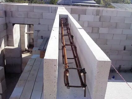 Как сделать перемычку из газобетона