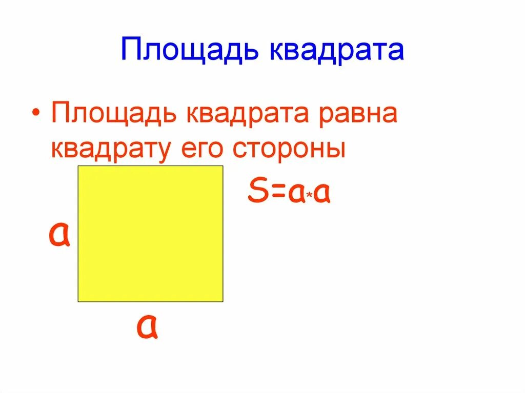 Площадь квадрата формула 4кл. Правило нахождения площади квадрата 3 класс. Формула площади квадрата 3. Площадь квадрата 3 класс. Как найти площадь квадрата математика 3 класс