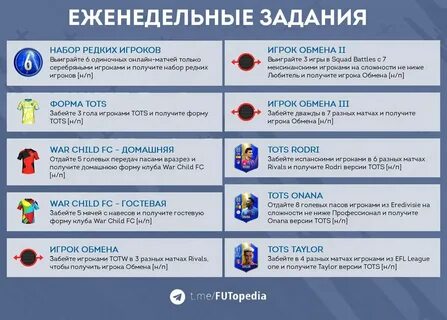 Еженедельные задания