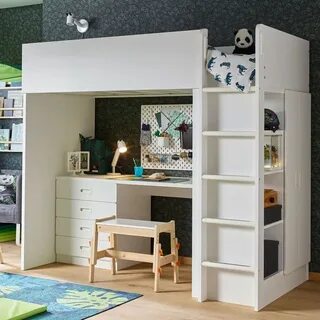 Икеа стува кровать чердак
