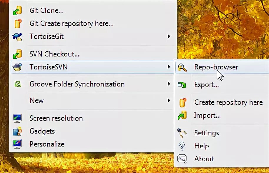 Repo browser