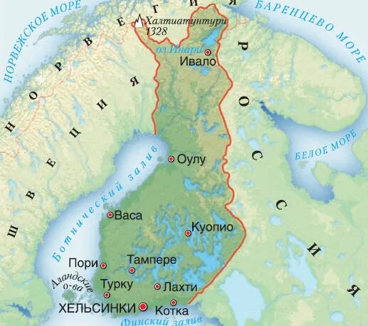 граница хельсинки