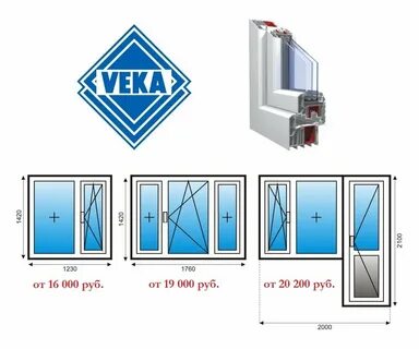 Установка окон veka