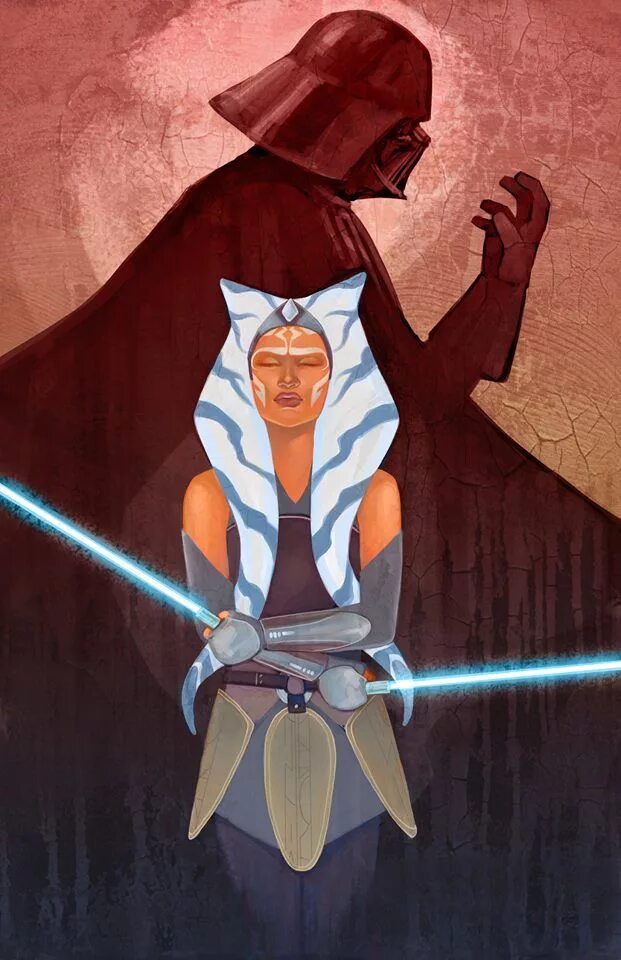 Дарт асока тано. Star wars асока и энакин. Асока тано и дарт вейдер. Асока и дарт вейдер. Асока вейдер.