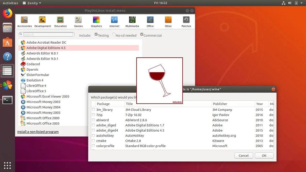 Install wine linux. Winetricks для убунту. winetricks как пользоваться. winetricks значок. adobe office установка.
