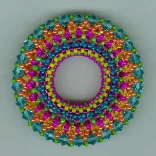 Кружок из бисера