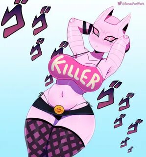 somescrub, killer queen, diamond is unbreakable, 2019, hi res, highres, pos...