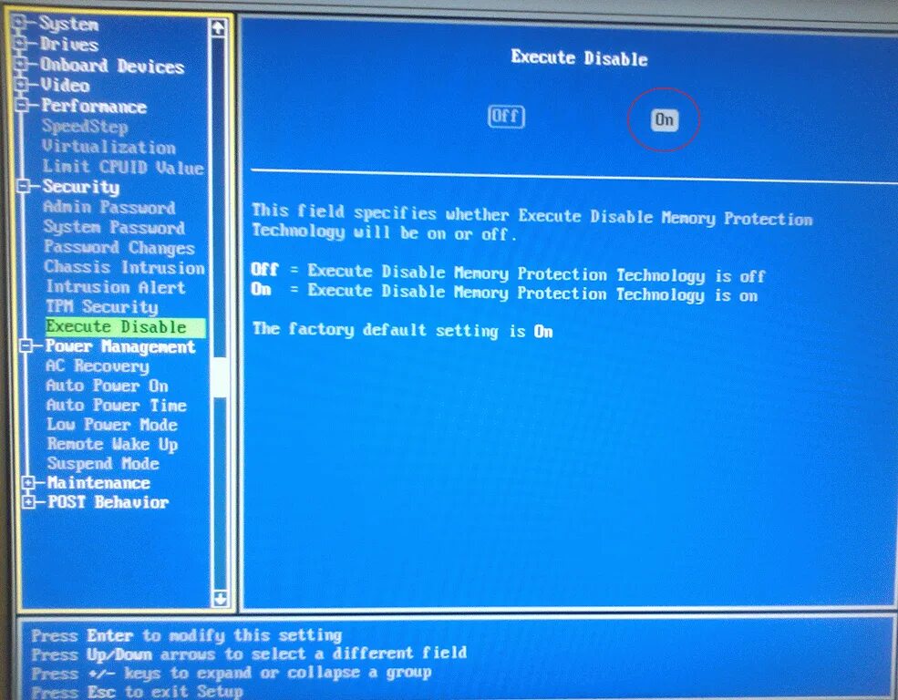 Execute disable bit. Execute disable bit что это в биосе. биос виндовс 8.1. no-execute memory protect. отключение dep bios.