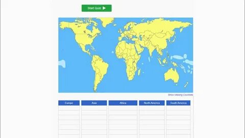 Страны quiz