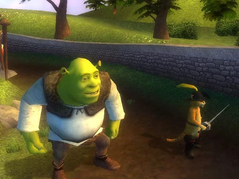 Шрэк третий / Shrek the third (2007). Шрек третий (игра). Шрек 3 игра. Shrek the third 2007 игра. Том часть 3 играть