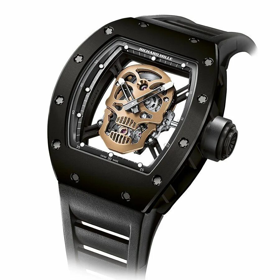 Часы Richard Mille RM 52-01. Часы Richard Mille Tourbillon RM 052 Skull. RM 52-01 Skull Tourbillon Richard Mille. Richard Mille RM 052 Tourbillon Skull. Часы клон