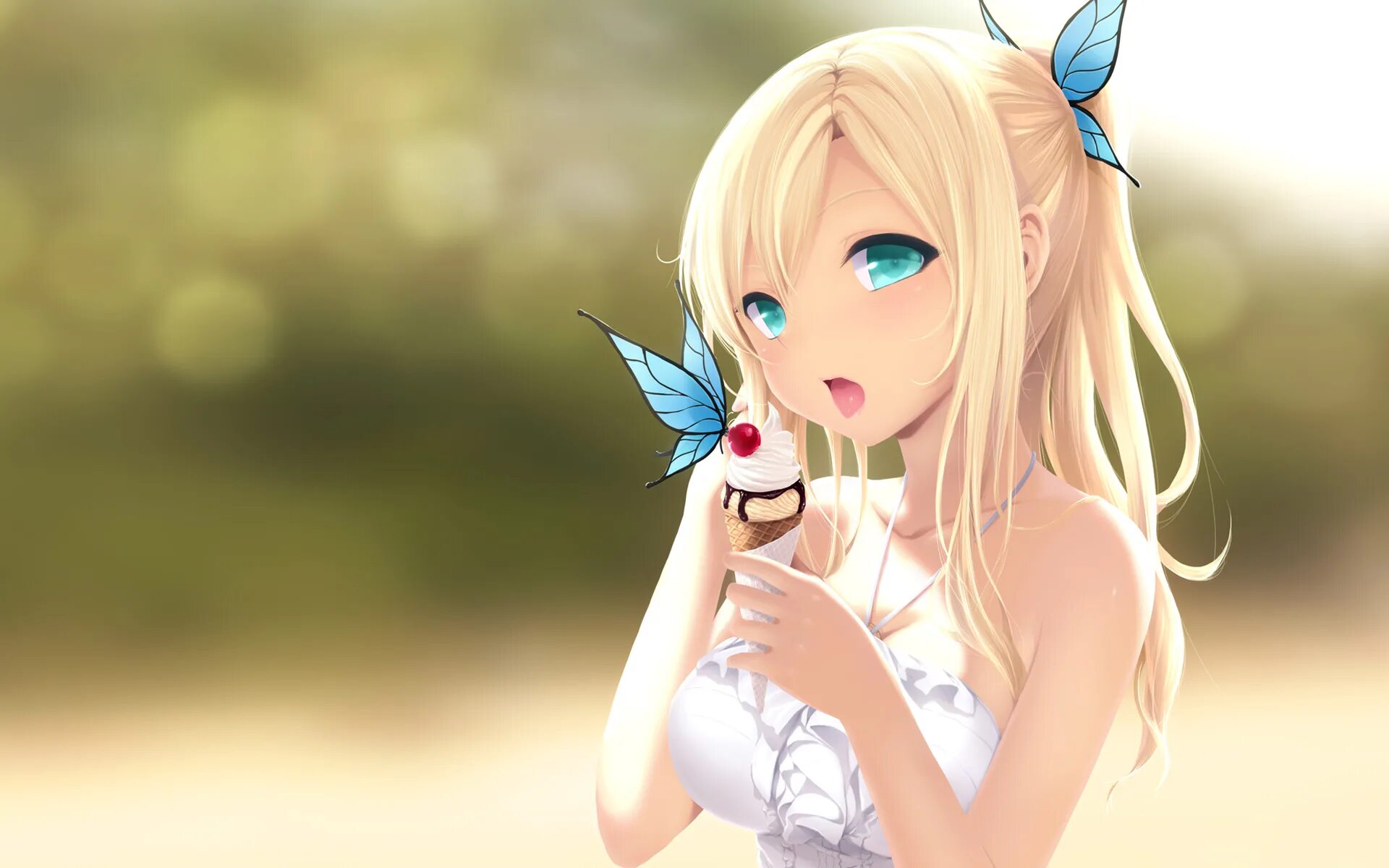 Animated girl. Animated girl