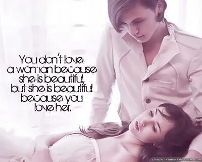 But she love me