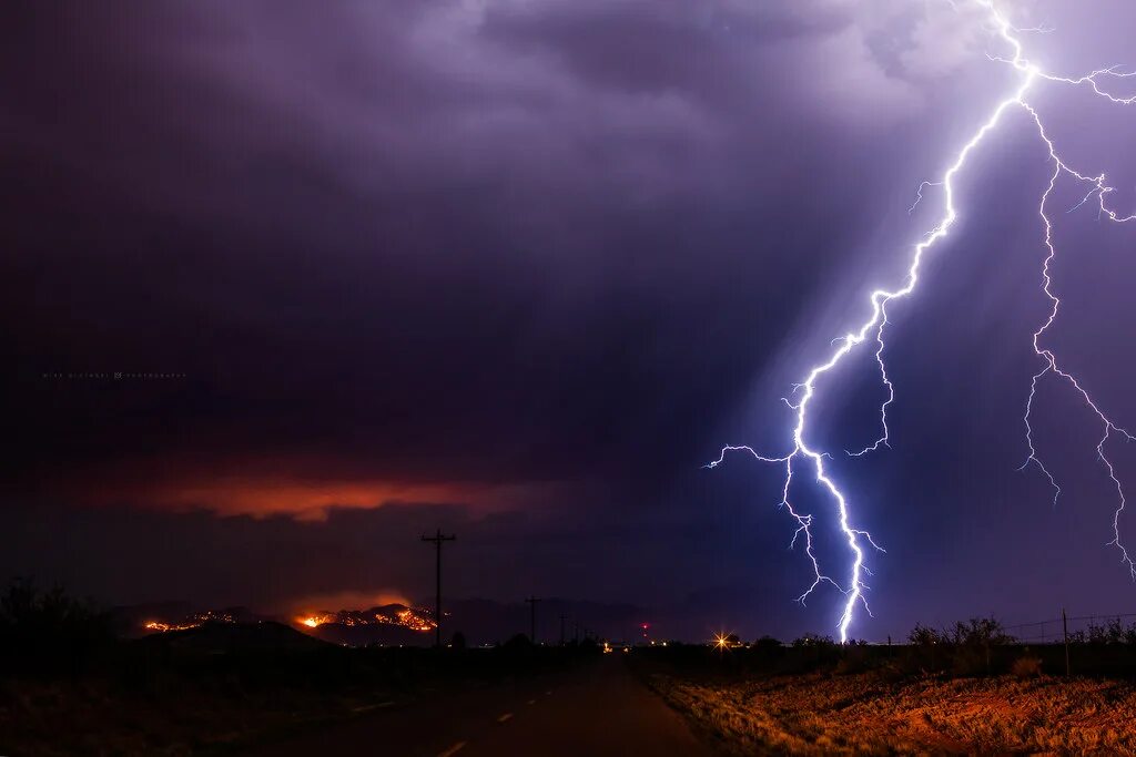 Fire lightning