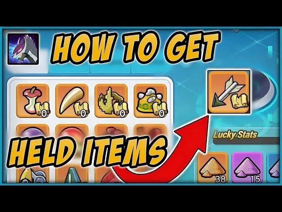 Held item info. Held item info