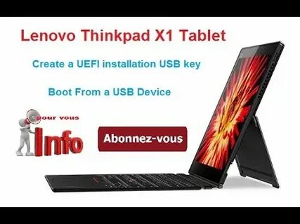 Lenovo thinkpad boot