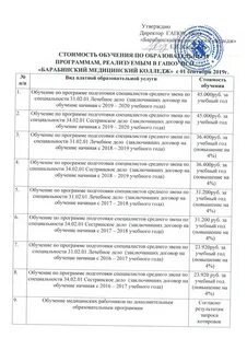 Медицинский колледж платное обучение