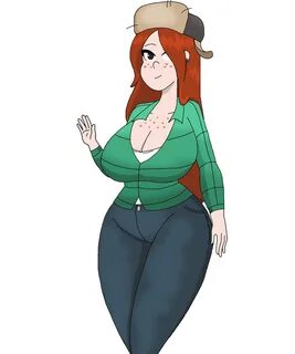 wendy corduroy, gravity falls, transparent background, 1girls, auburn hair,...