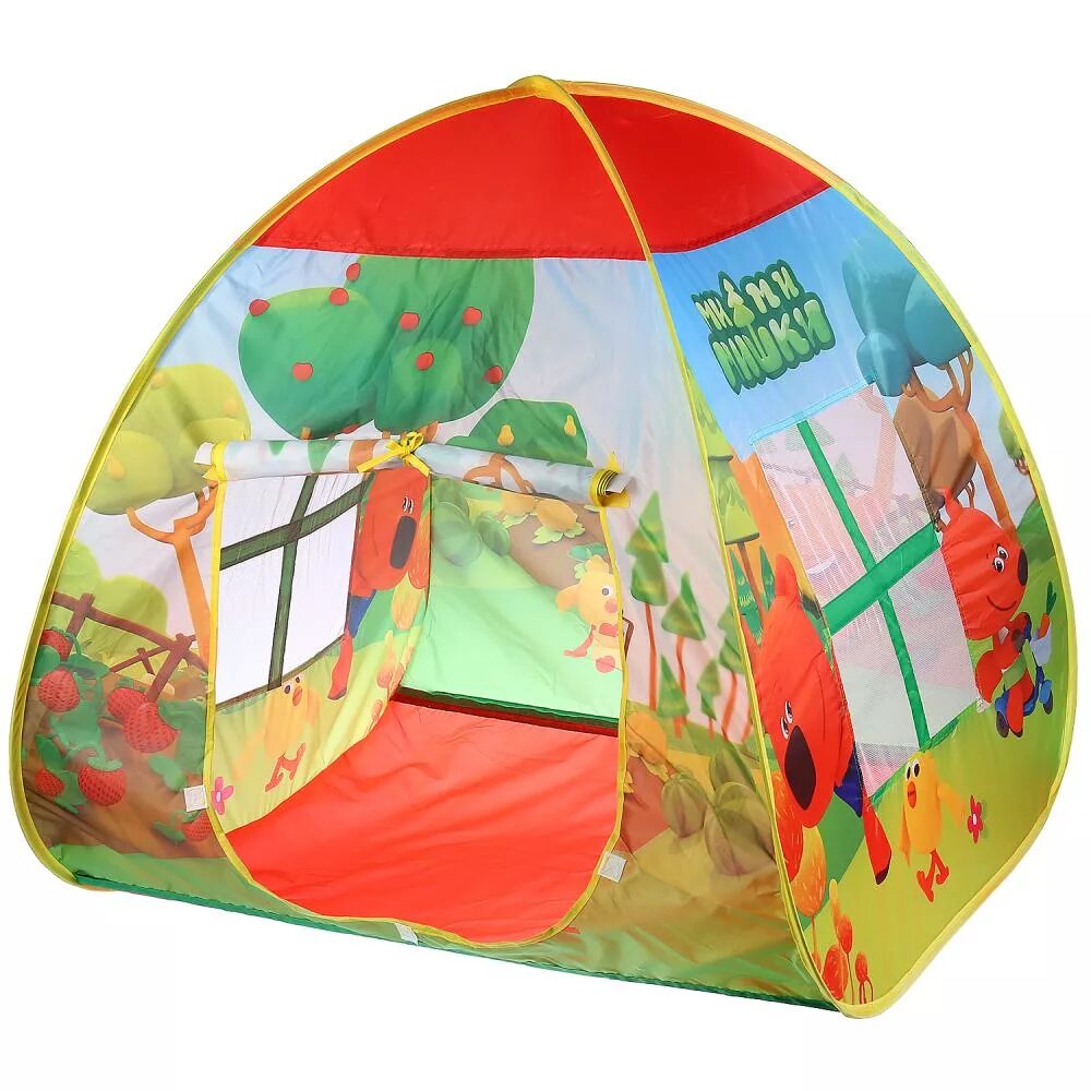 Палатка для детей купить. Игровая палатка Мимимишки. Палатка детская игровая Мимимишки с тоннелем. Палатка Calida арка 617. Палатка домик мимишки.