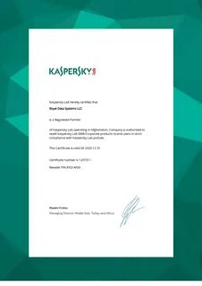 Partner kaspersky