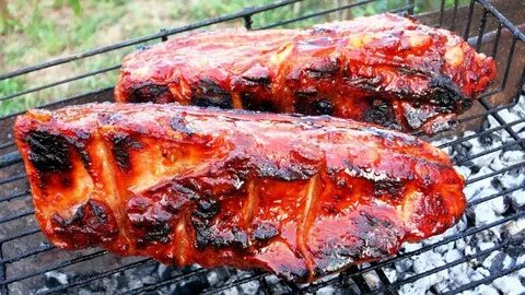 Рецепт вкусных ребрышек на мангале